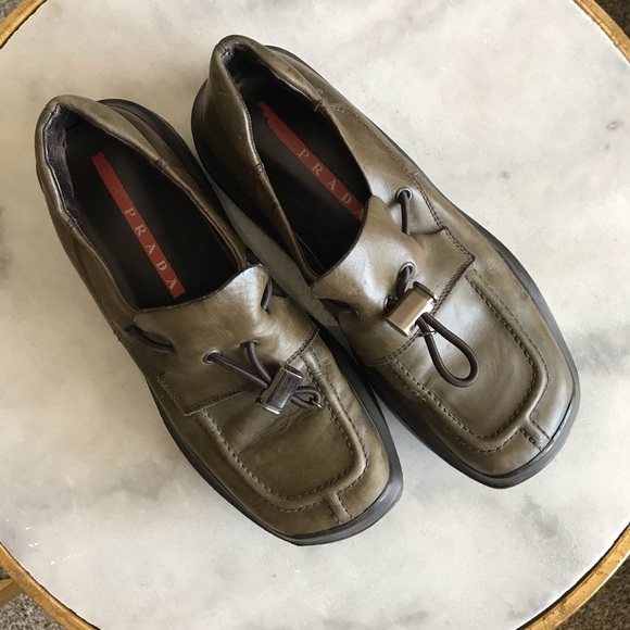 Prada leather loafers - Picture 2 of 8